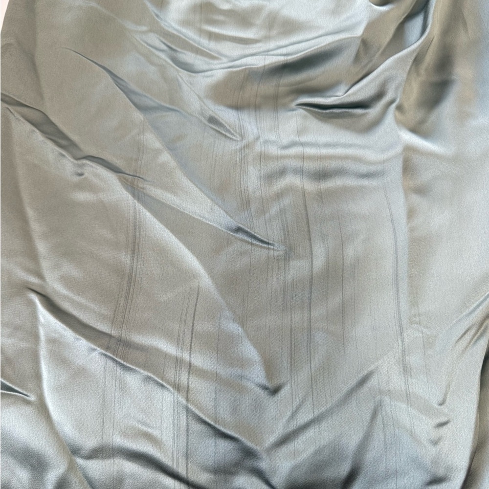 Mori Lee Sage Green Gown - Picture 4 of 6